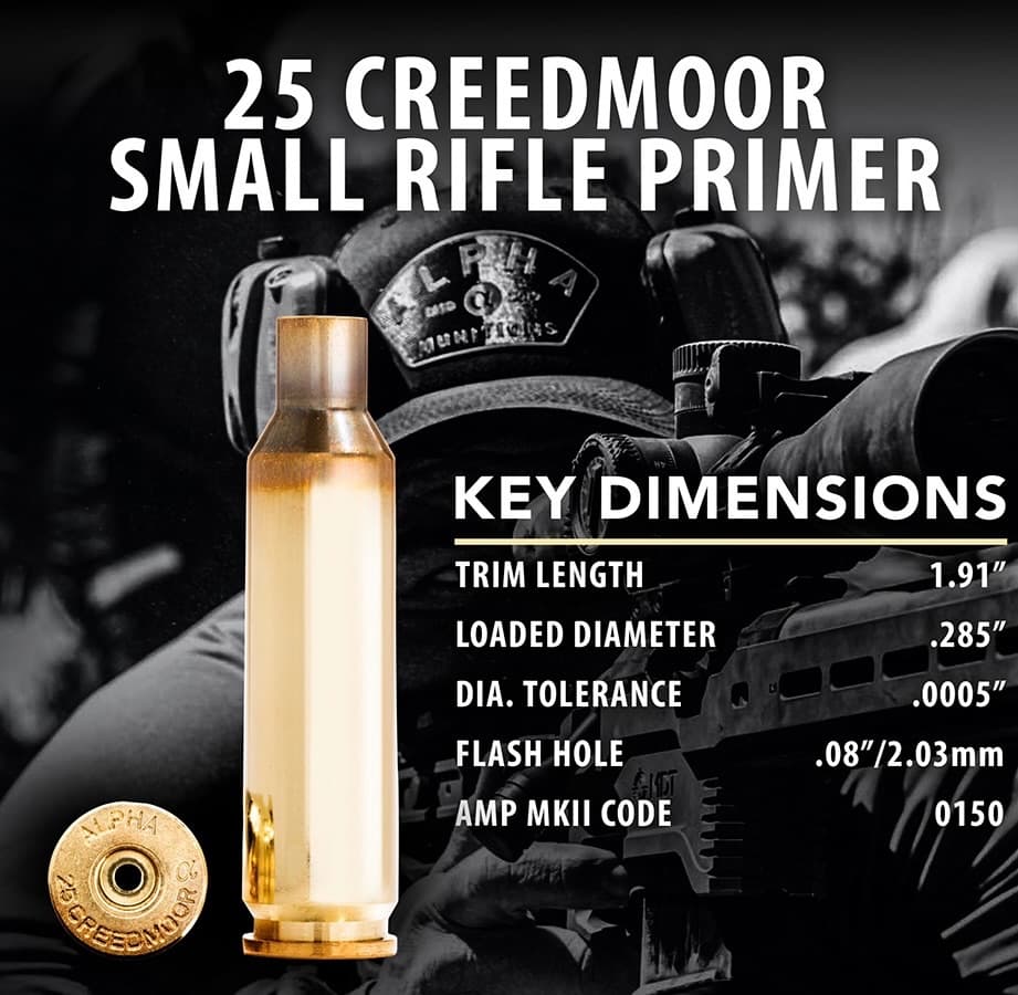 25 Creedmoor SRP (Small Rifle Primer) - image 3