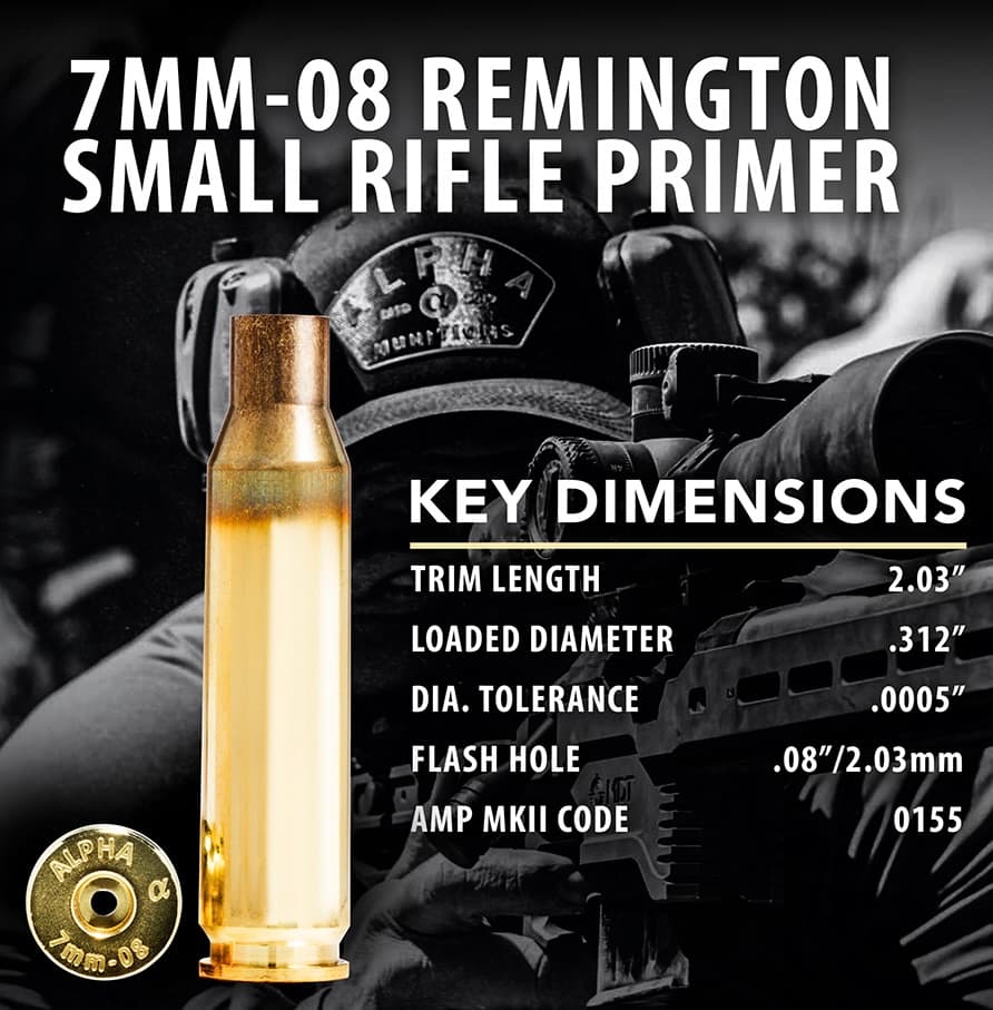 7mm-08 SRP (Small Rifle Primer) - image 3